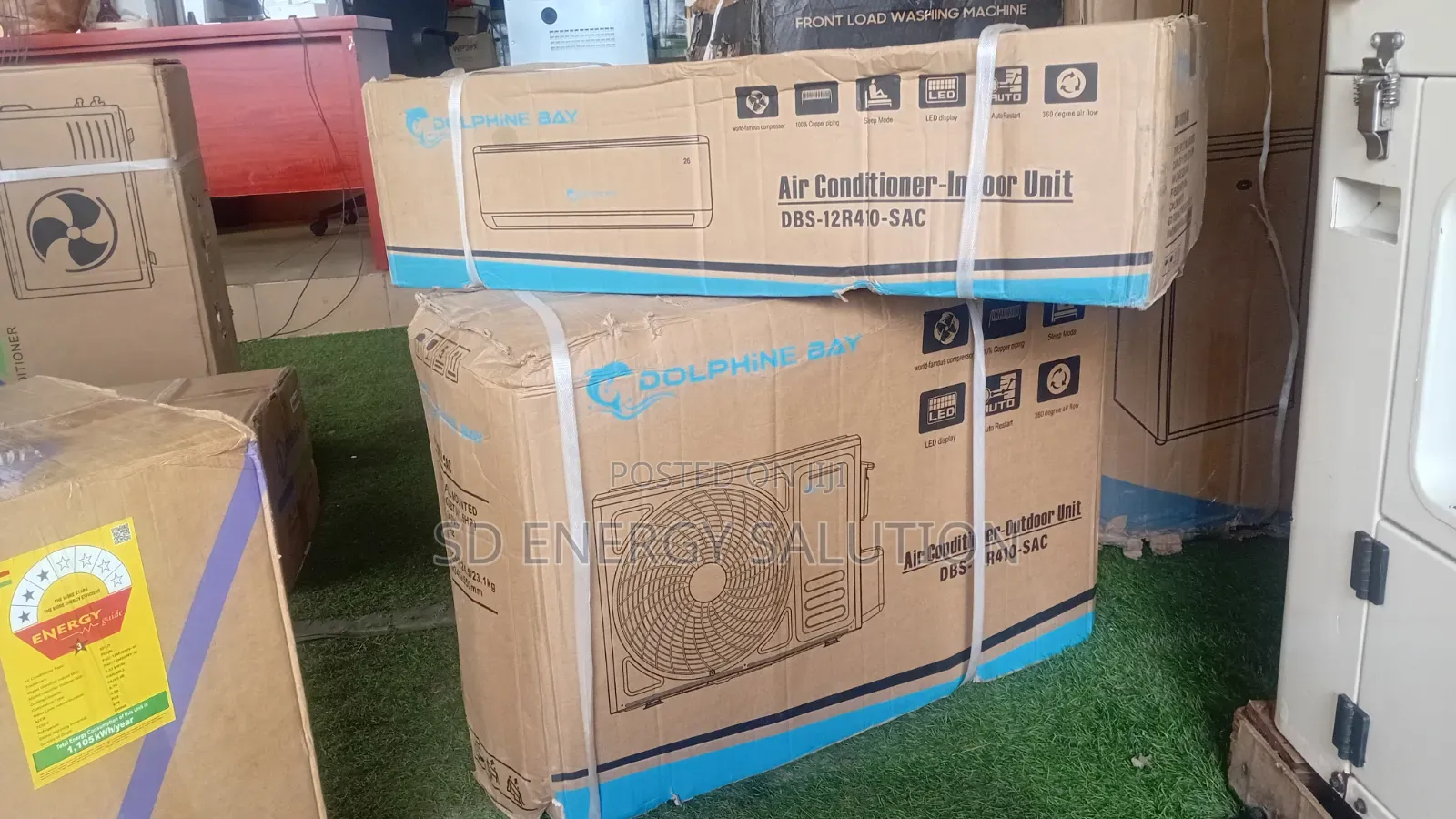 Dolphin Bay 1.5HP Air Conditioner – Remote Control Included