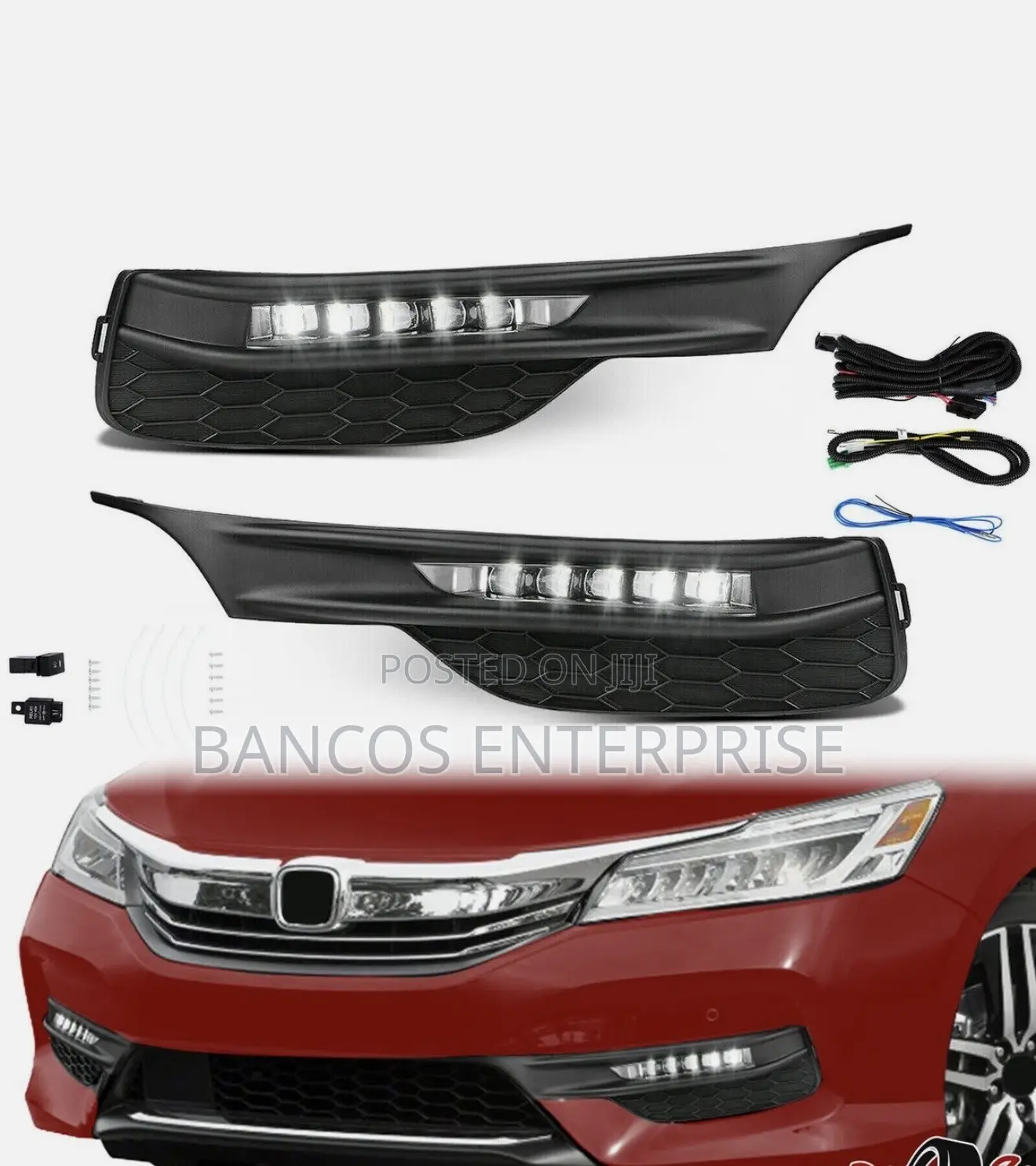 Honda Accord 2016-2017 Fog Light and Cover