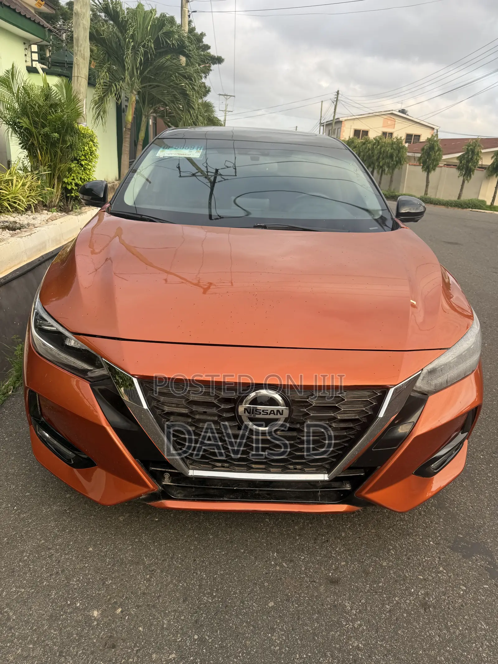 Nissan Sentra SR 2021 Orange