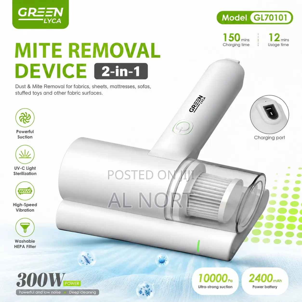 Green Lyca Mite Removal Device 2-in-1 – GL70101