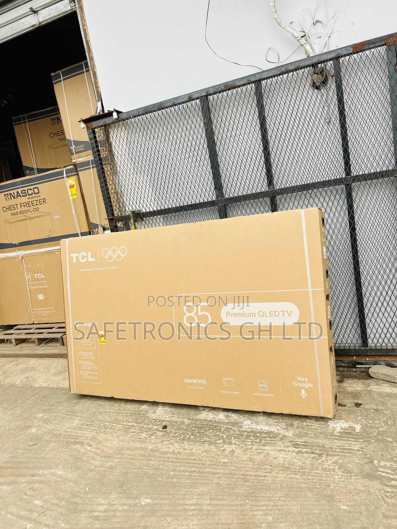 Newest Update TCL 85'' Qled Pro 85p7l Smart Android Television