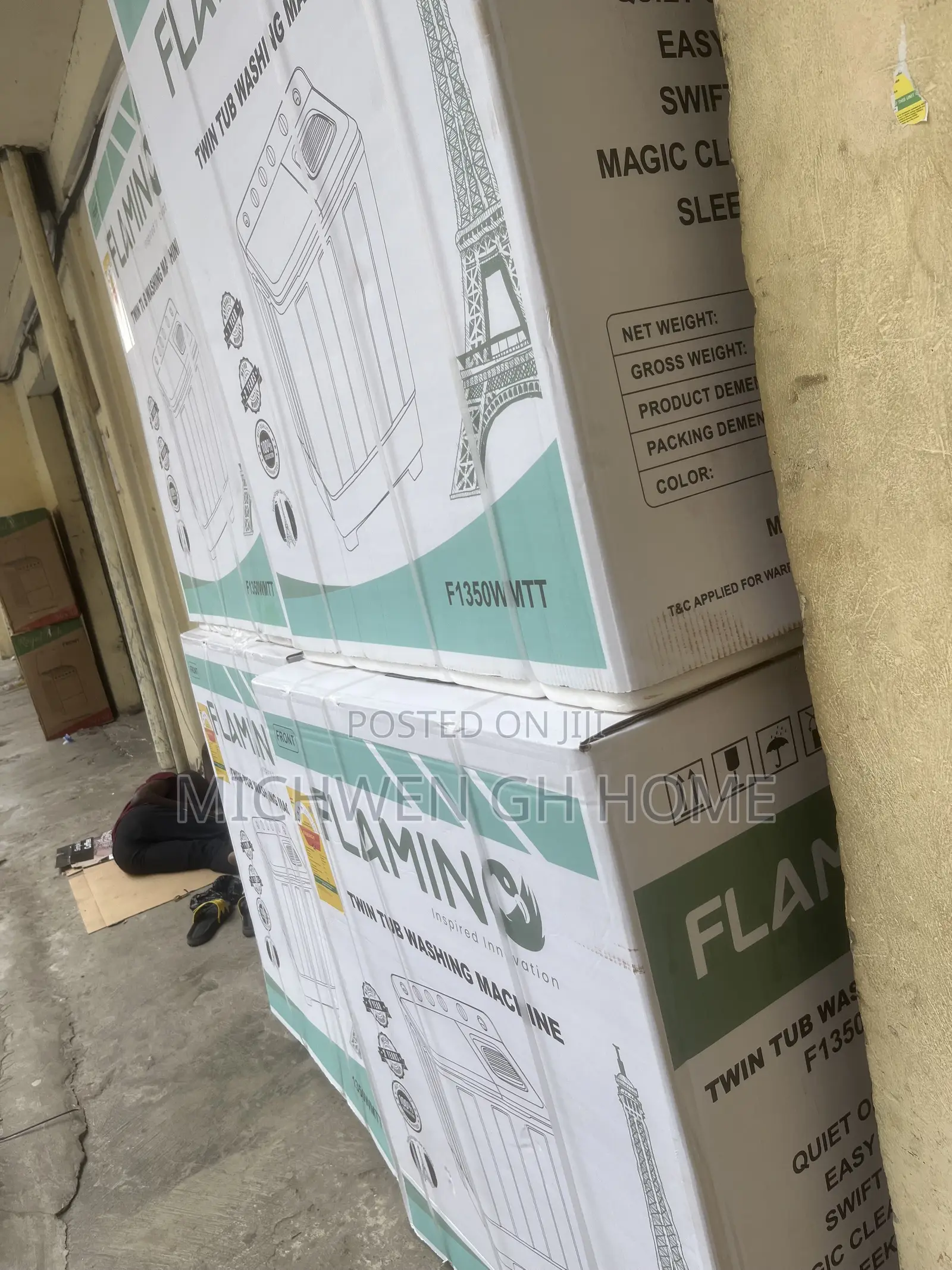 Flamino Semi Automatic Washing Machine 8kg