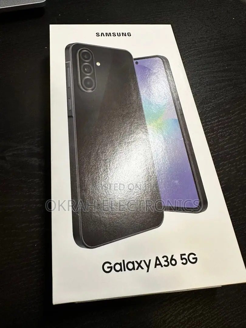 New Samsung Galaxy A36 256 GB Black