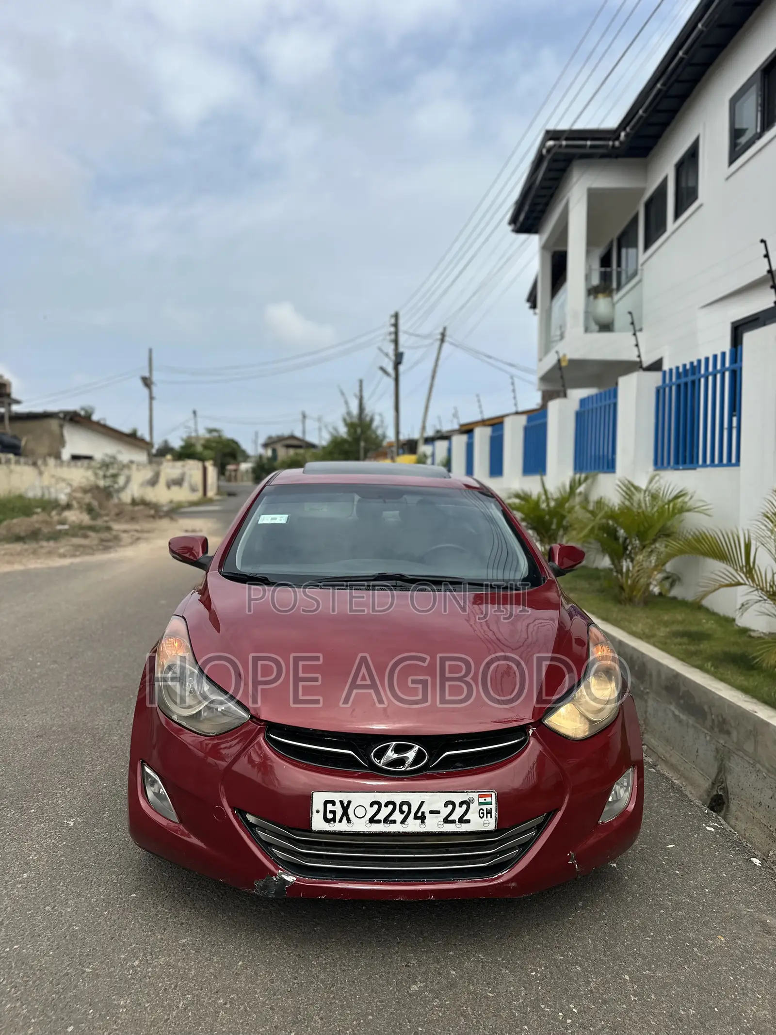 Hyundai Elantra Limited Sedan FWD (1.8L 4cyl 6A) 2013 Red