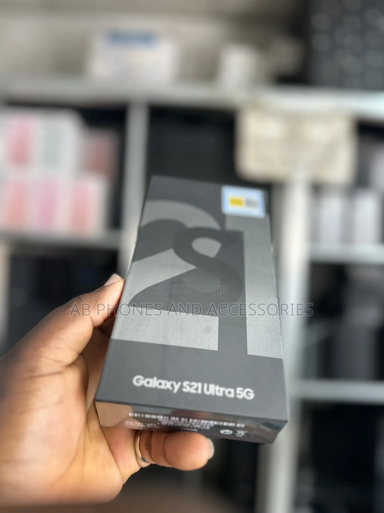 New Samsung Galaxy S21 Ultra 5G 128 GB Black