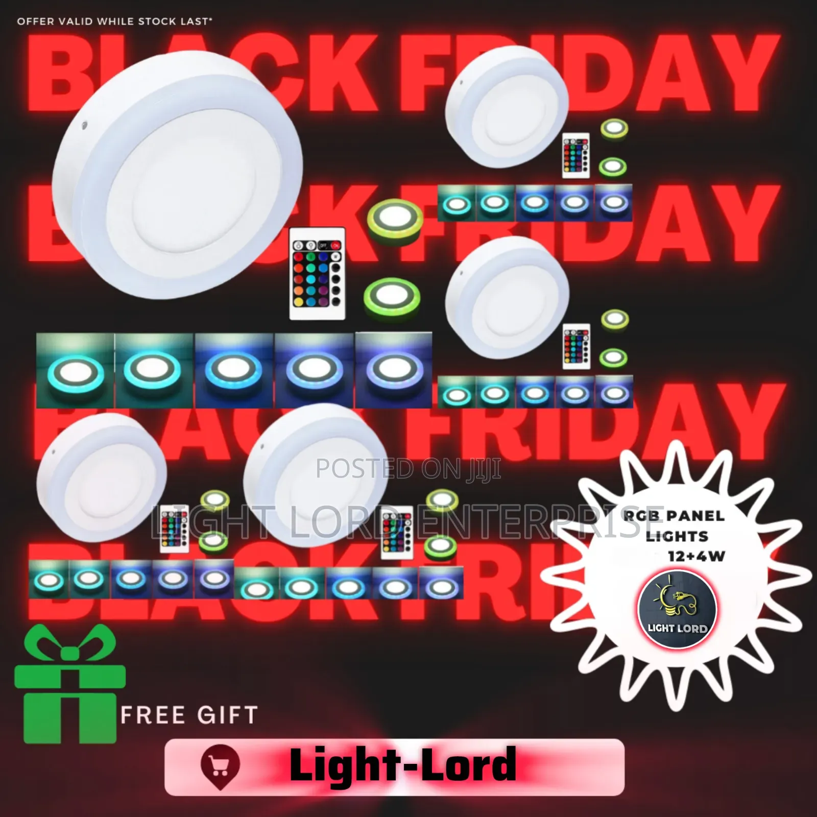 18W /24w Led Panel Light Muiti/Remote Controls