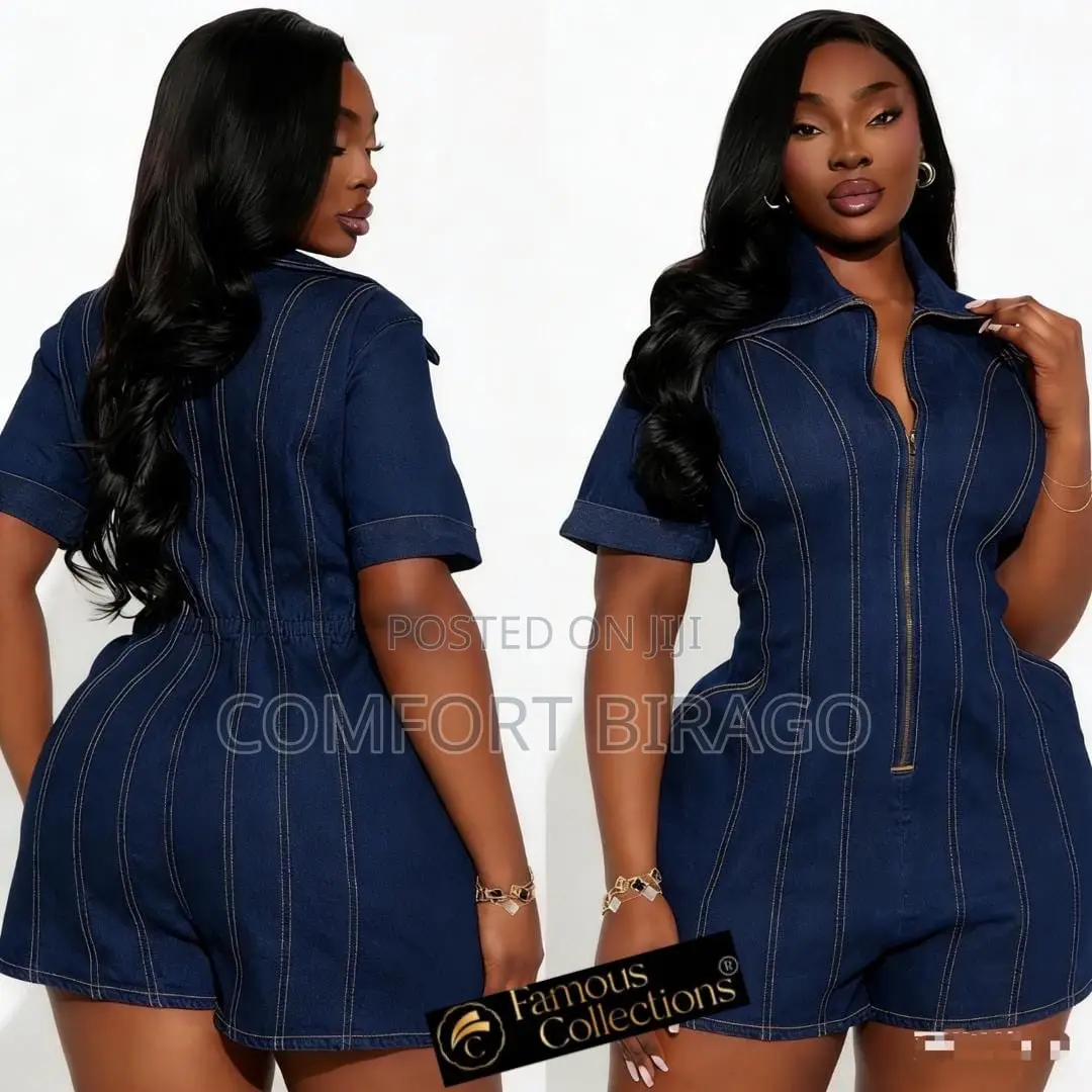 Ladies Jumpsuit Jeans Dress Available