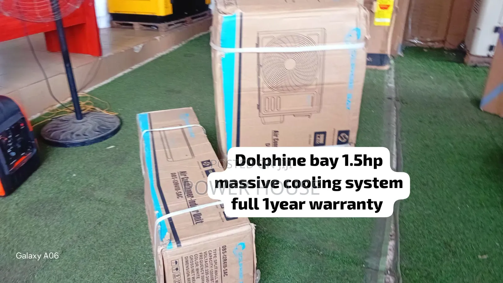 Dolphin Bay 1.5HP Air Conditioner – Strong Cooling and Elegant Design
