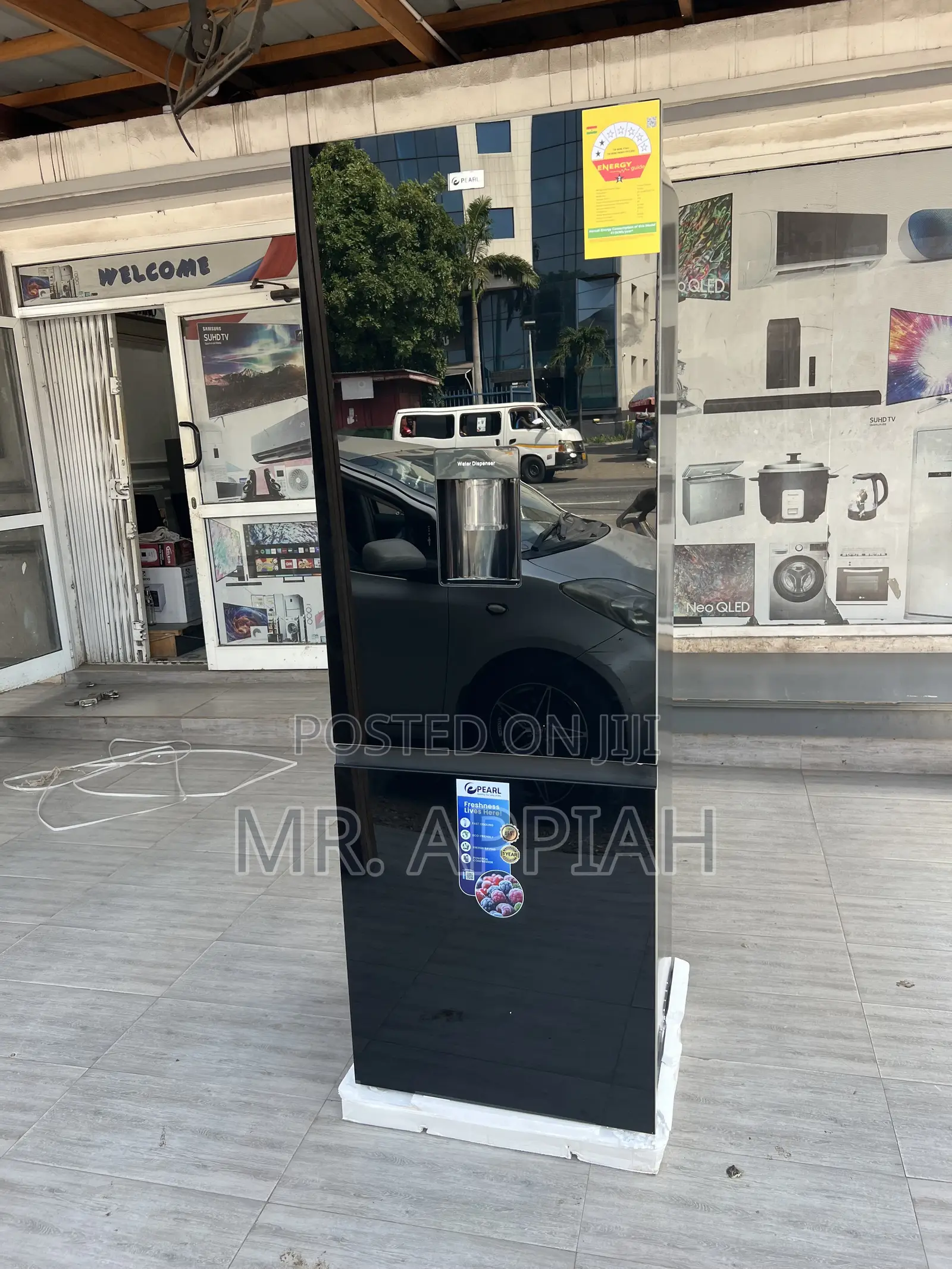 High Quality Pearl Pf-433gb French Door Fridge,Mirror
