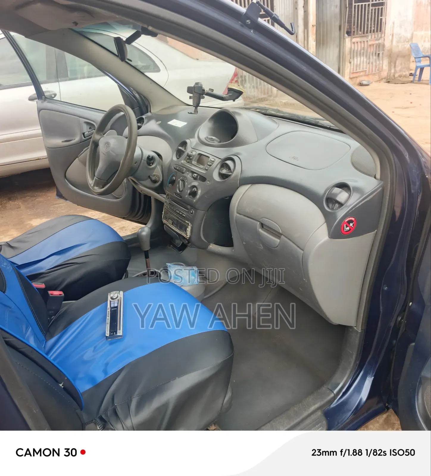 Toyota Yaris 2005 Blue