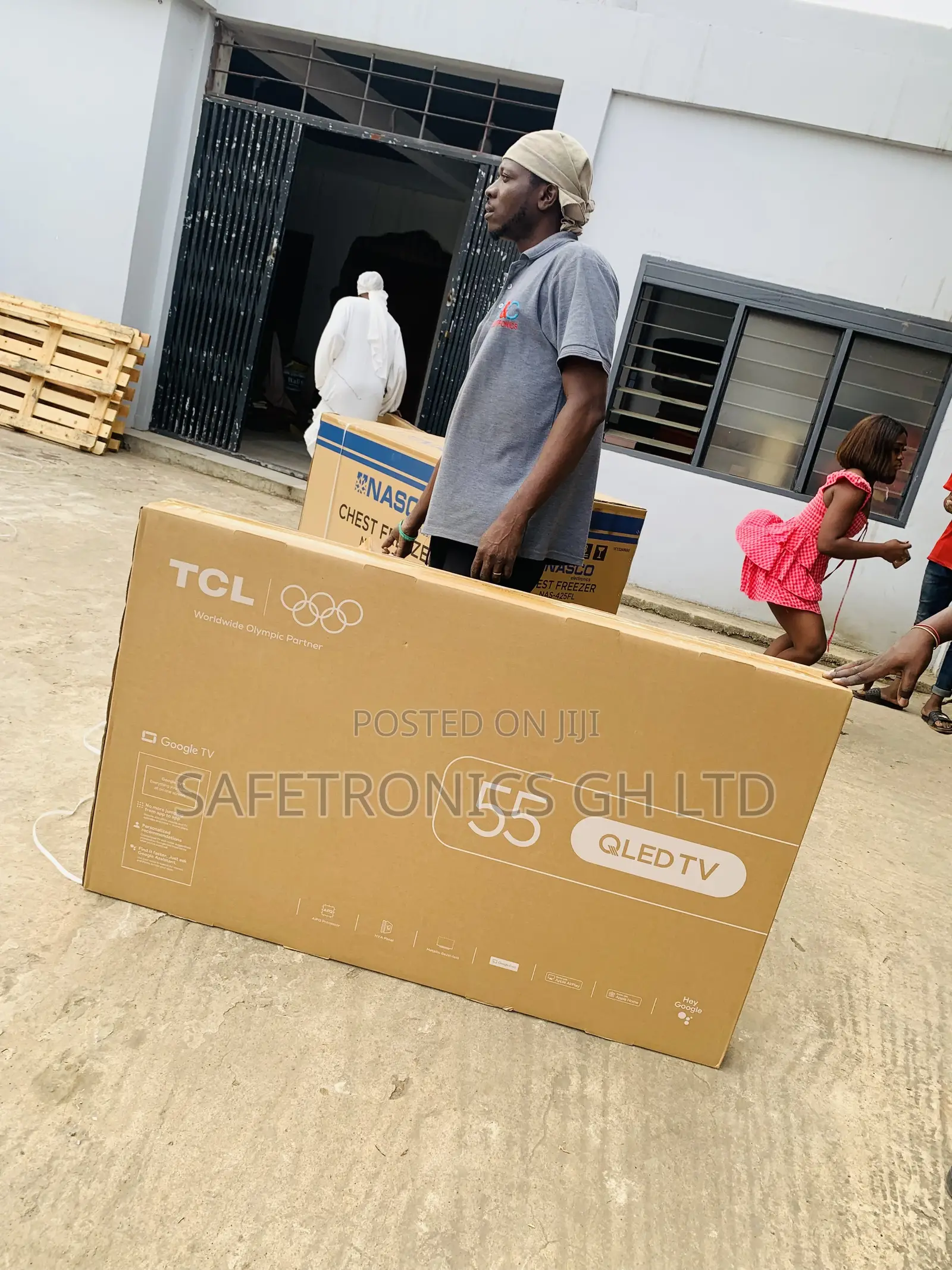 Order Good TCL 55 QLED Smart Google TV 55C645