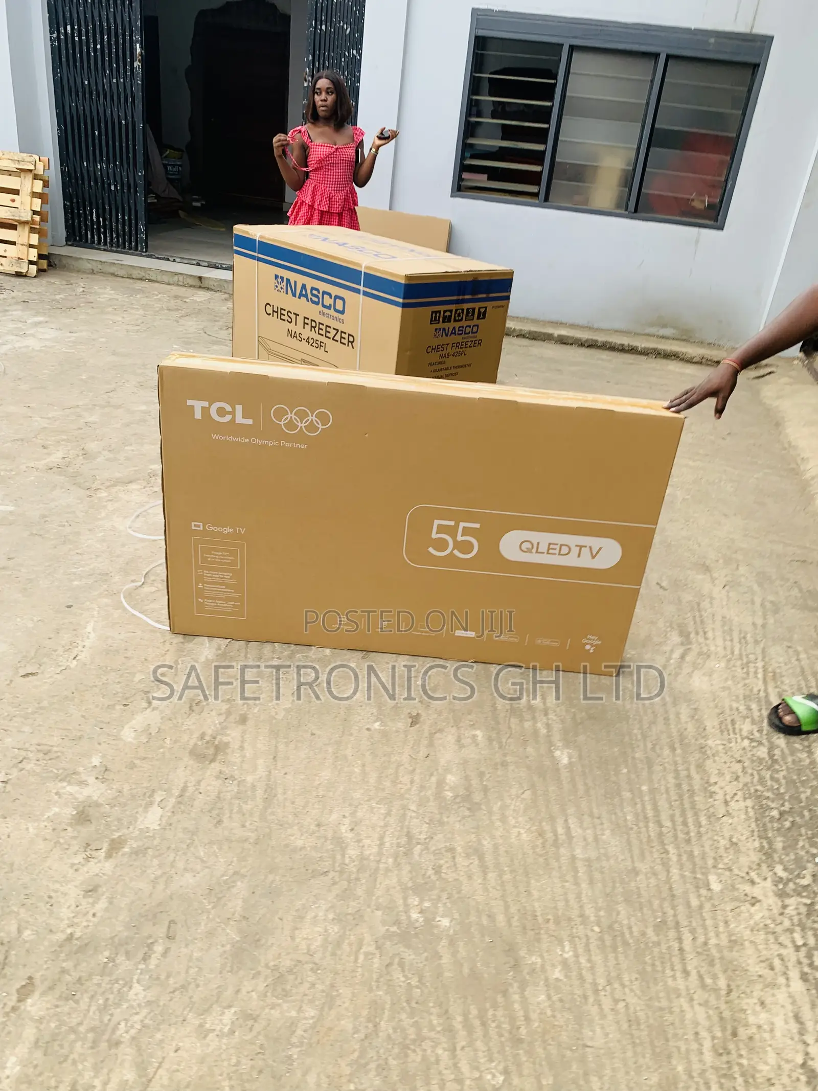 Exclusive TCL 55 Inch QLED Smart Google TV 55C645