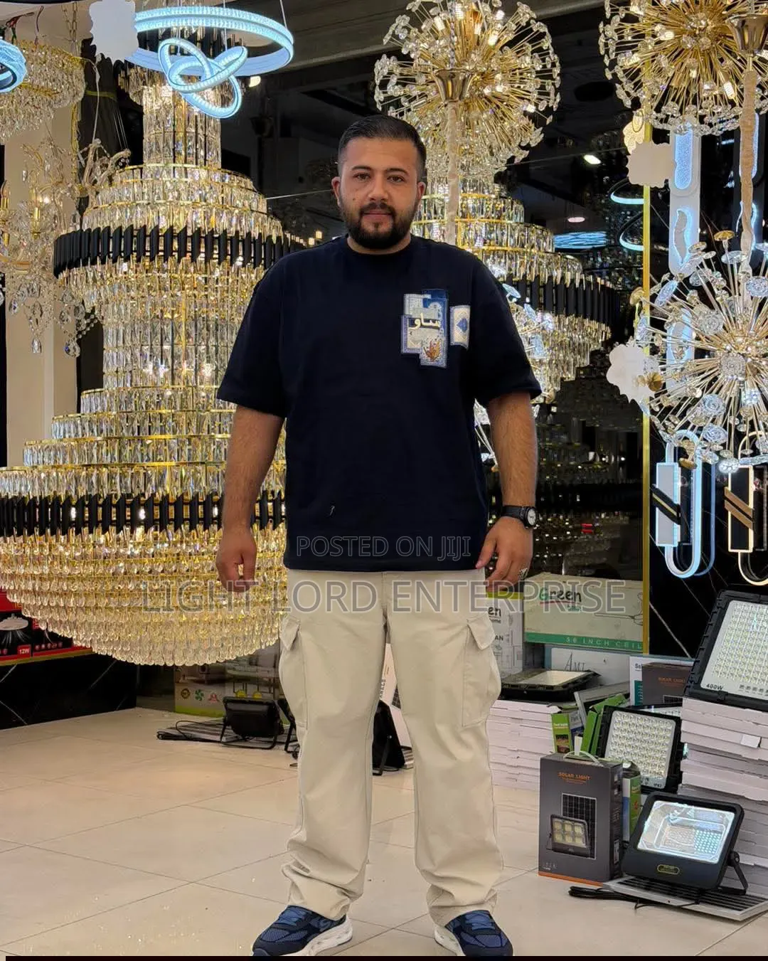 800mm Chandelier 3layer Heavy Duty Brightness