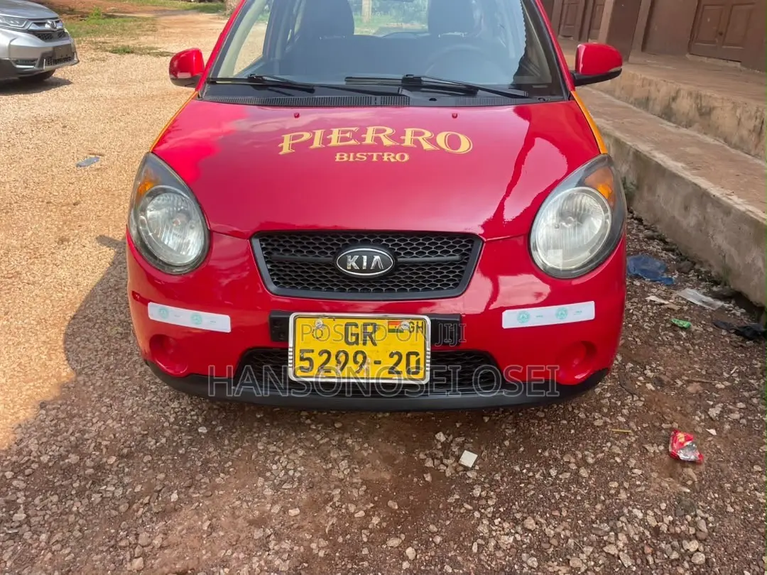 Kia Morning 2010 Red