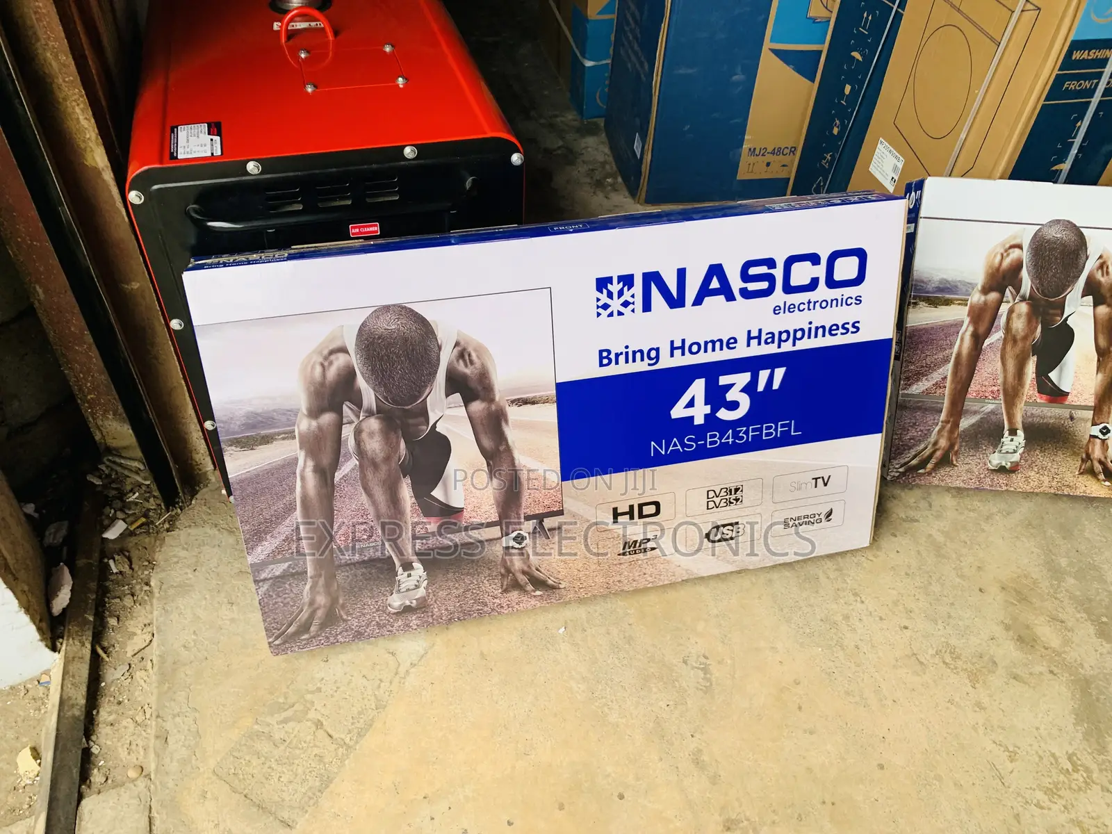 Lovely New Slim 43” FHD Satellite Nasco