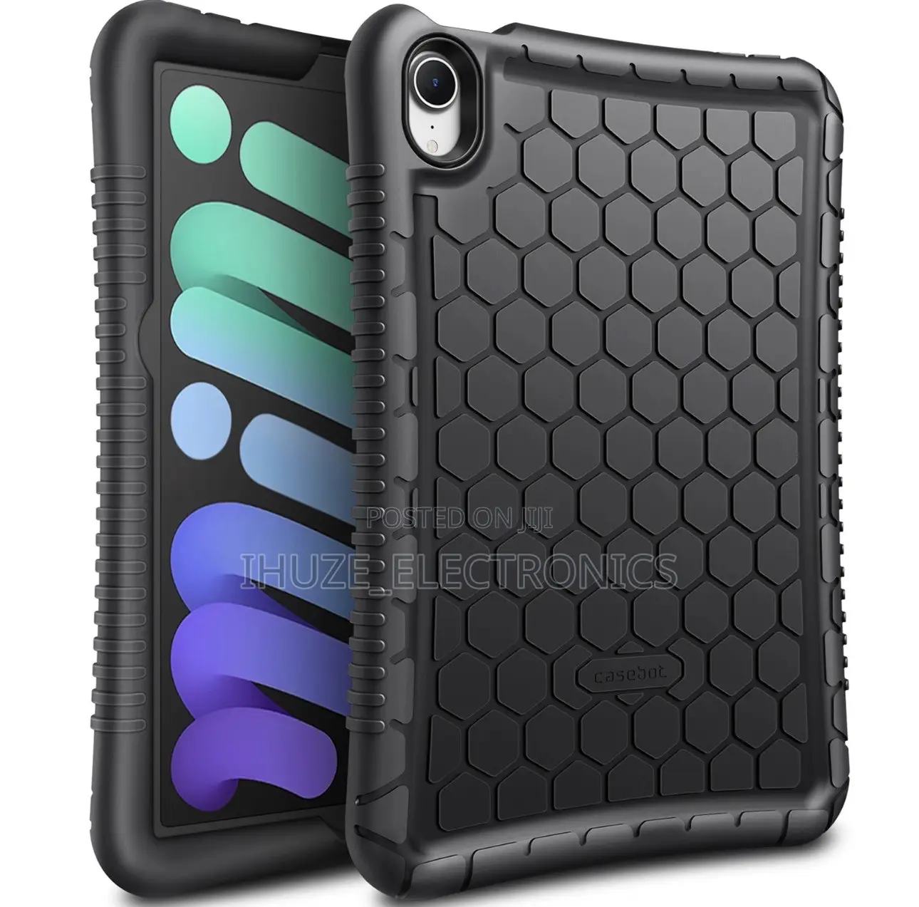 Silicone Case for iPad Mini 7 (A17 Pro) /Mini 6 Lightweight Back Cover