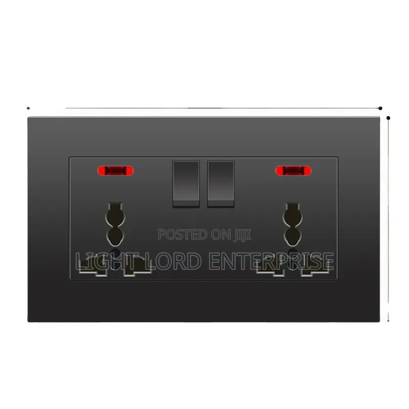 Strong Heavy Duty Double Muiti Socket