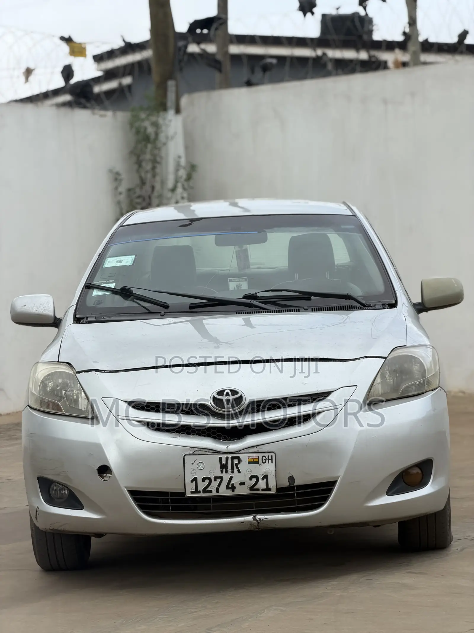 Toyota Belta 2012 Silver