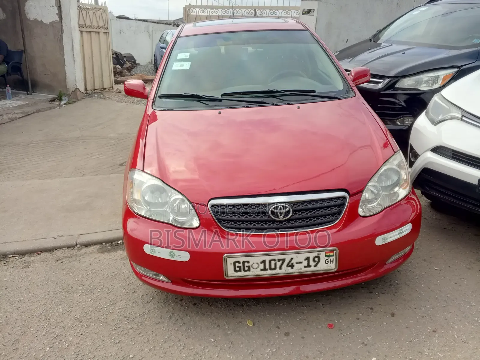 Toyota Corolla 2008 Red