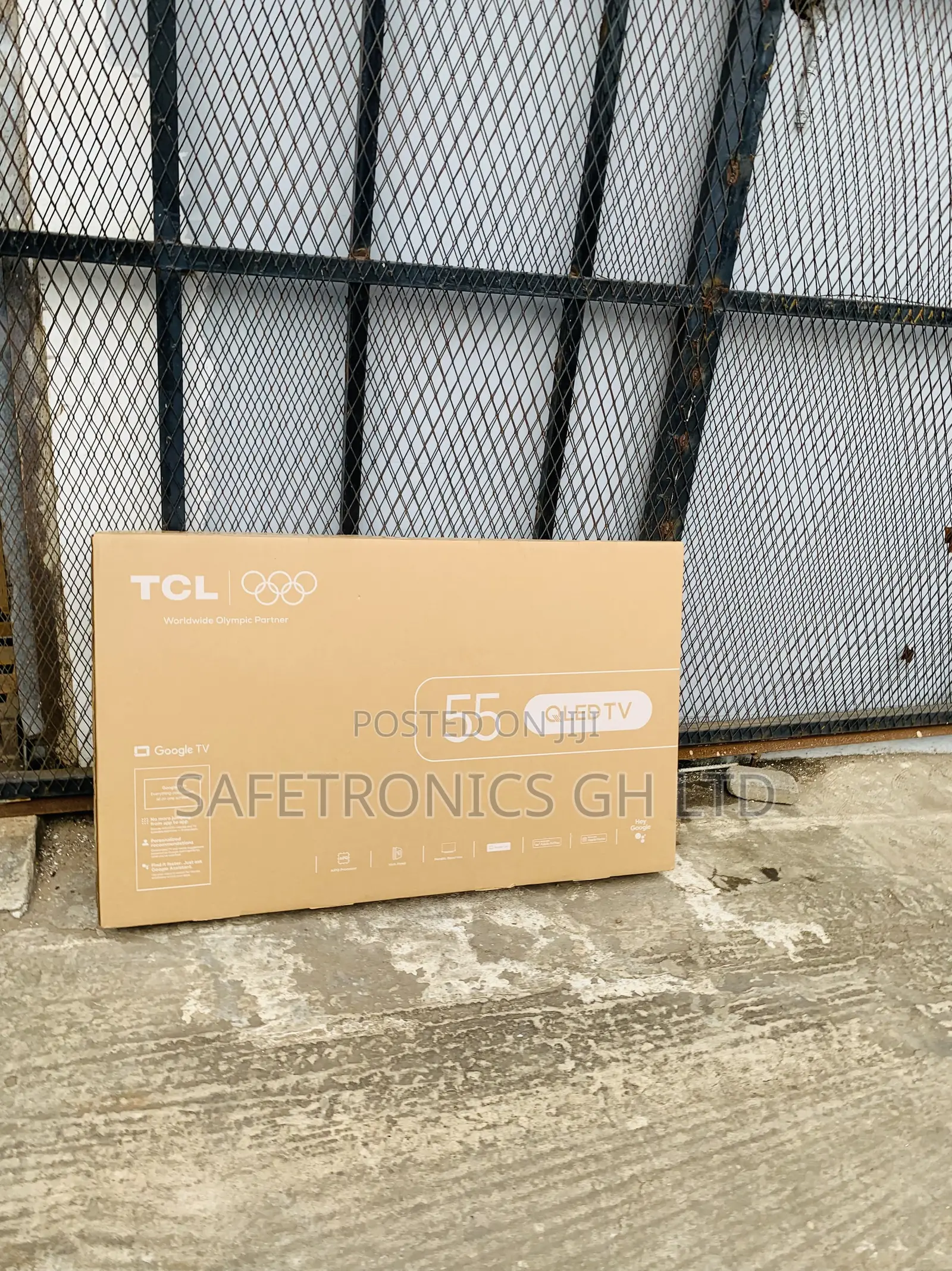 Zealous New TCL 55 Inch QLED Smart Google TV 55C645