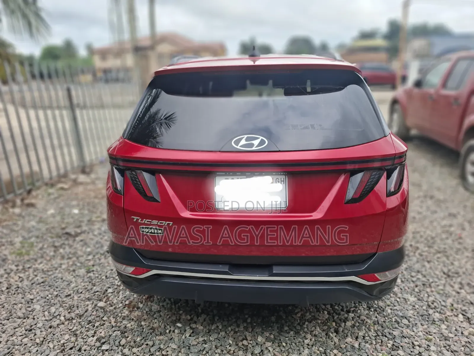 Hyundai Tucson 2022 Red