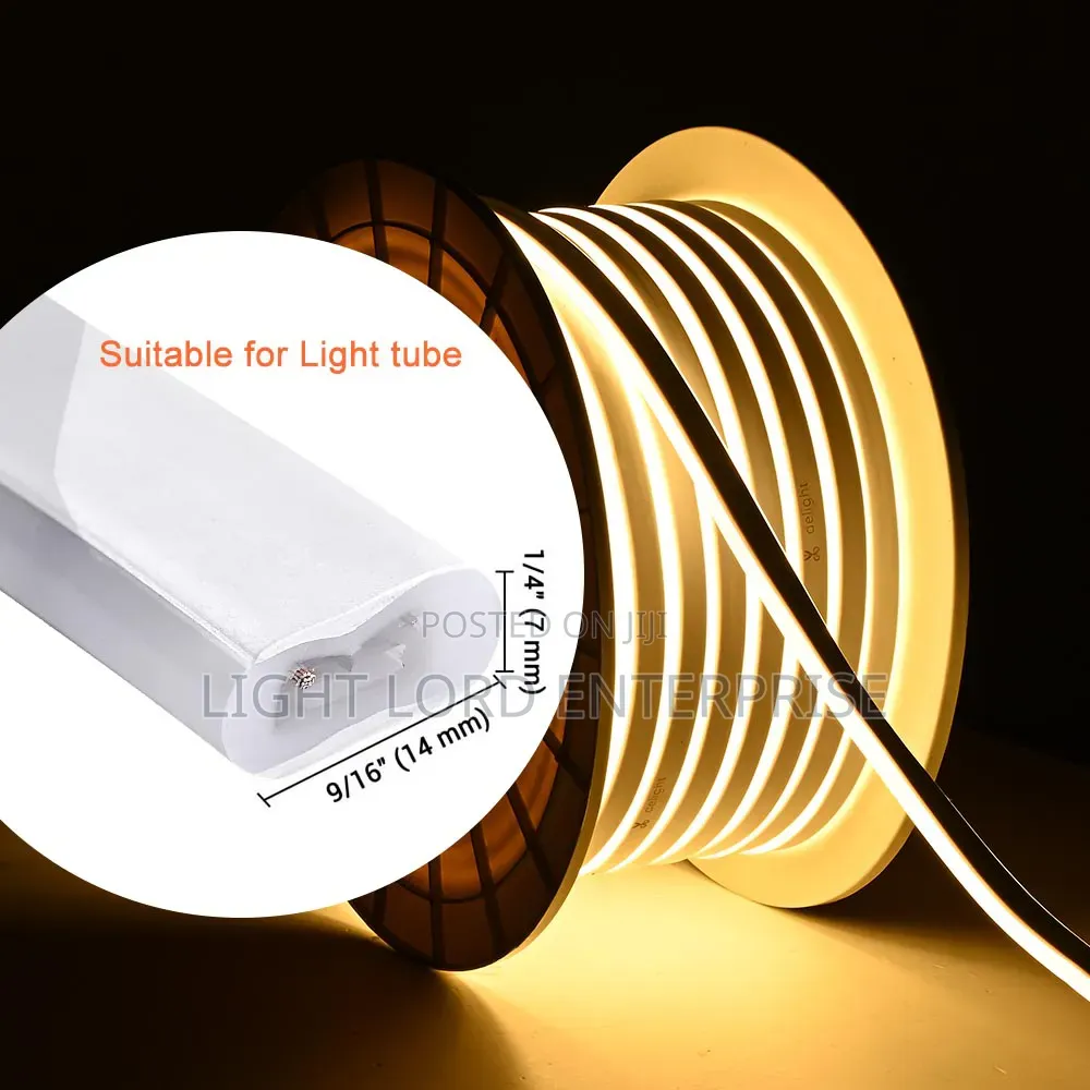 Pure Selicon 100meters 220v/240v Neon Rope Light