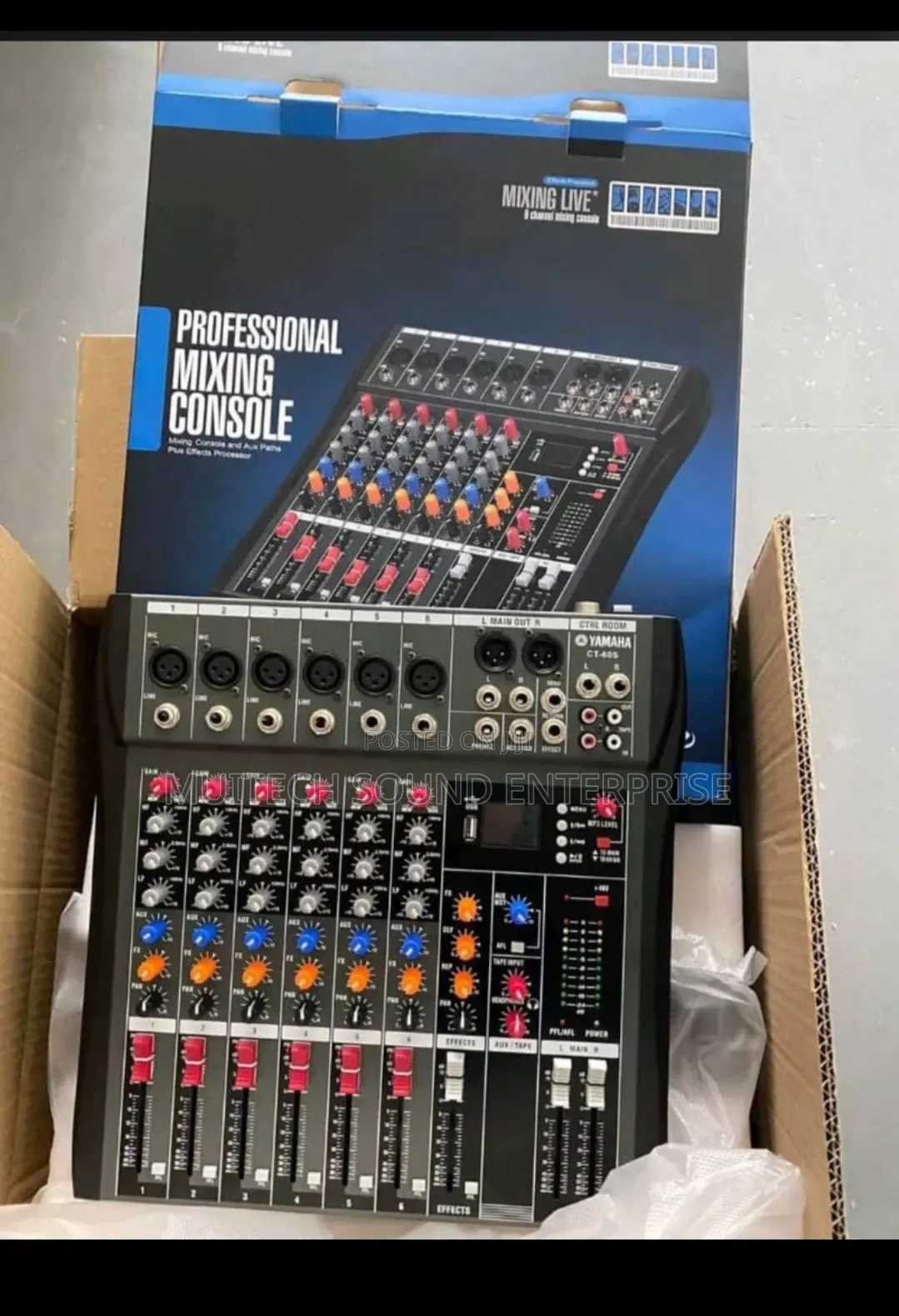 Yamaha Raw Mixer 6 Channels