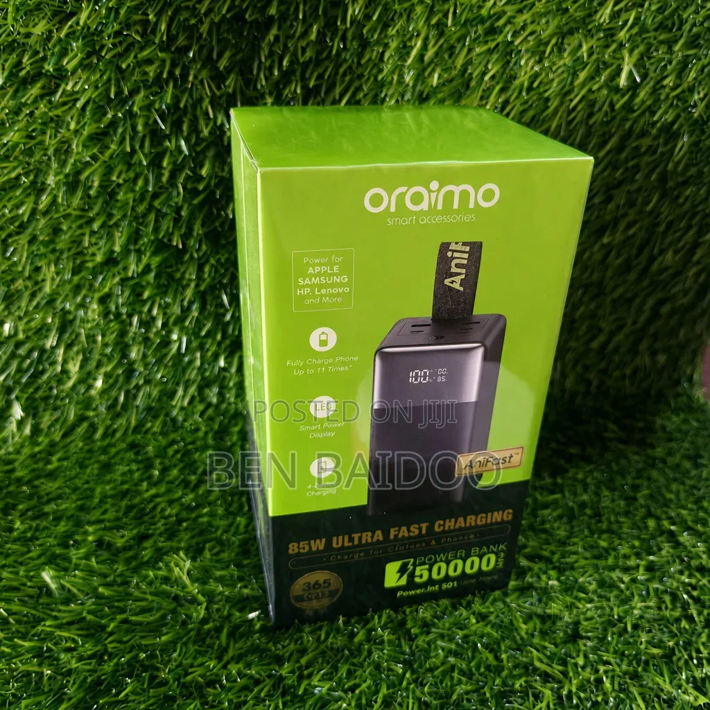 Oraimo Powerjet(Charges 4 Devices at Once)