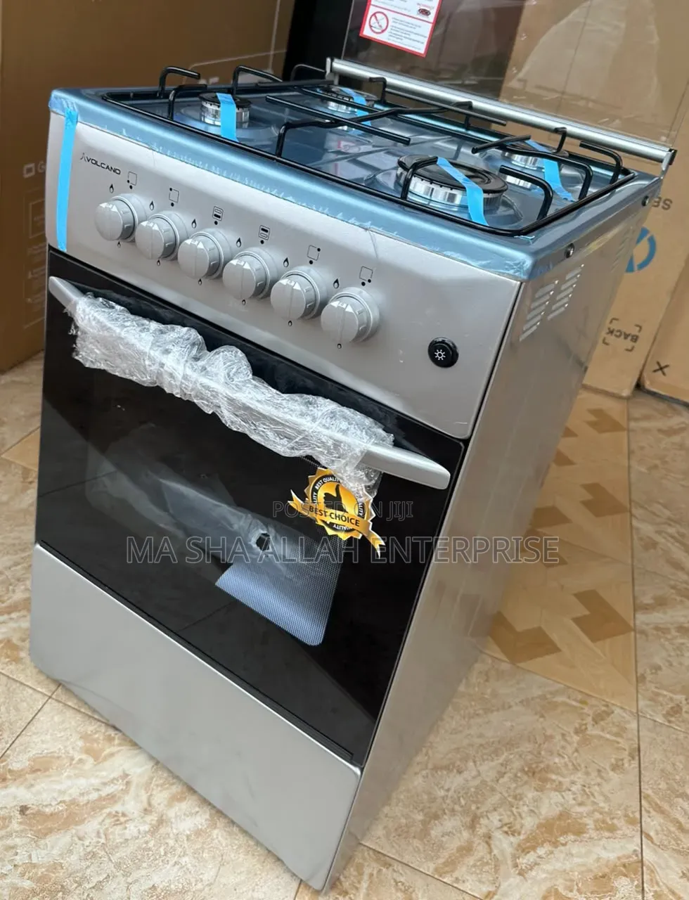 Quality 4 Burner Gas Stove With Oven