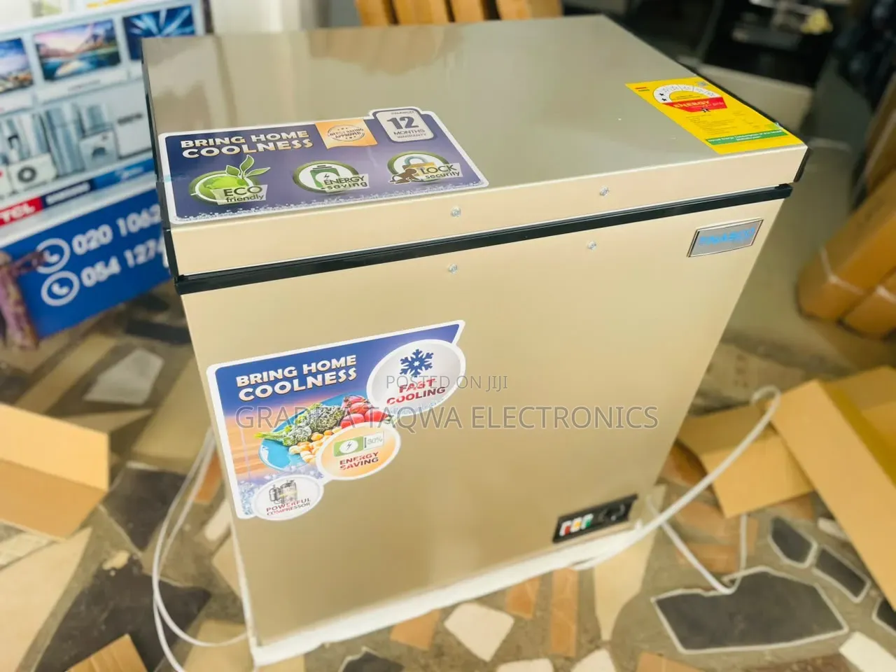 Fast Freeze Capabilities,Nasco 150L Chest Freezer