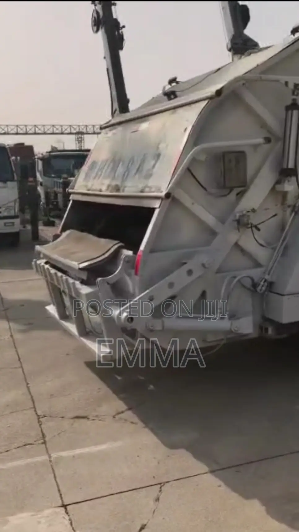 Unregistered Kama Compressed Garbage Truck 2018 White