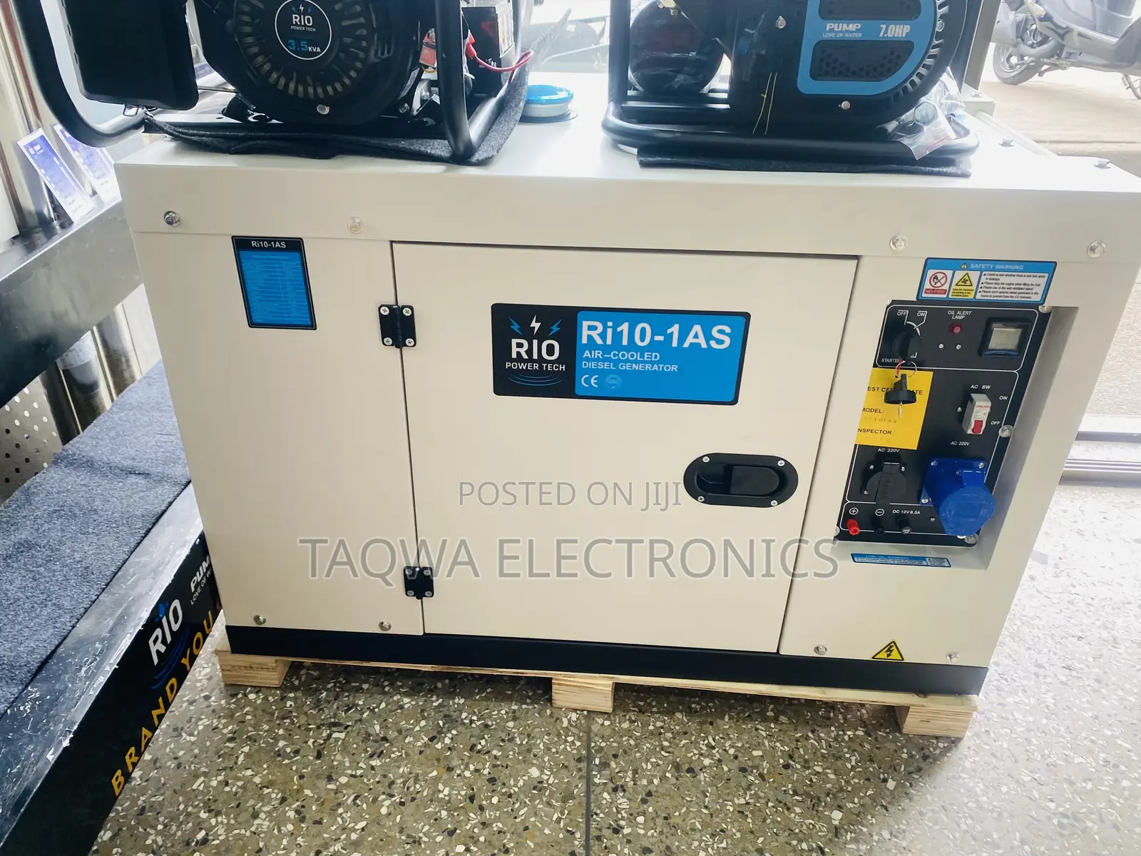Full Energy Rio 10kVA Silent Diesel Generator