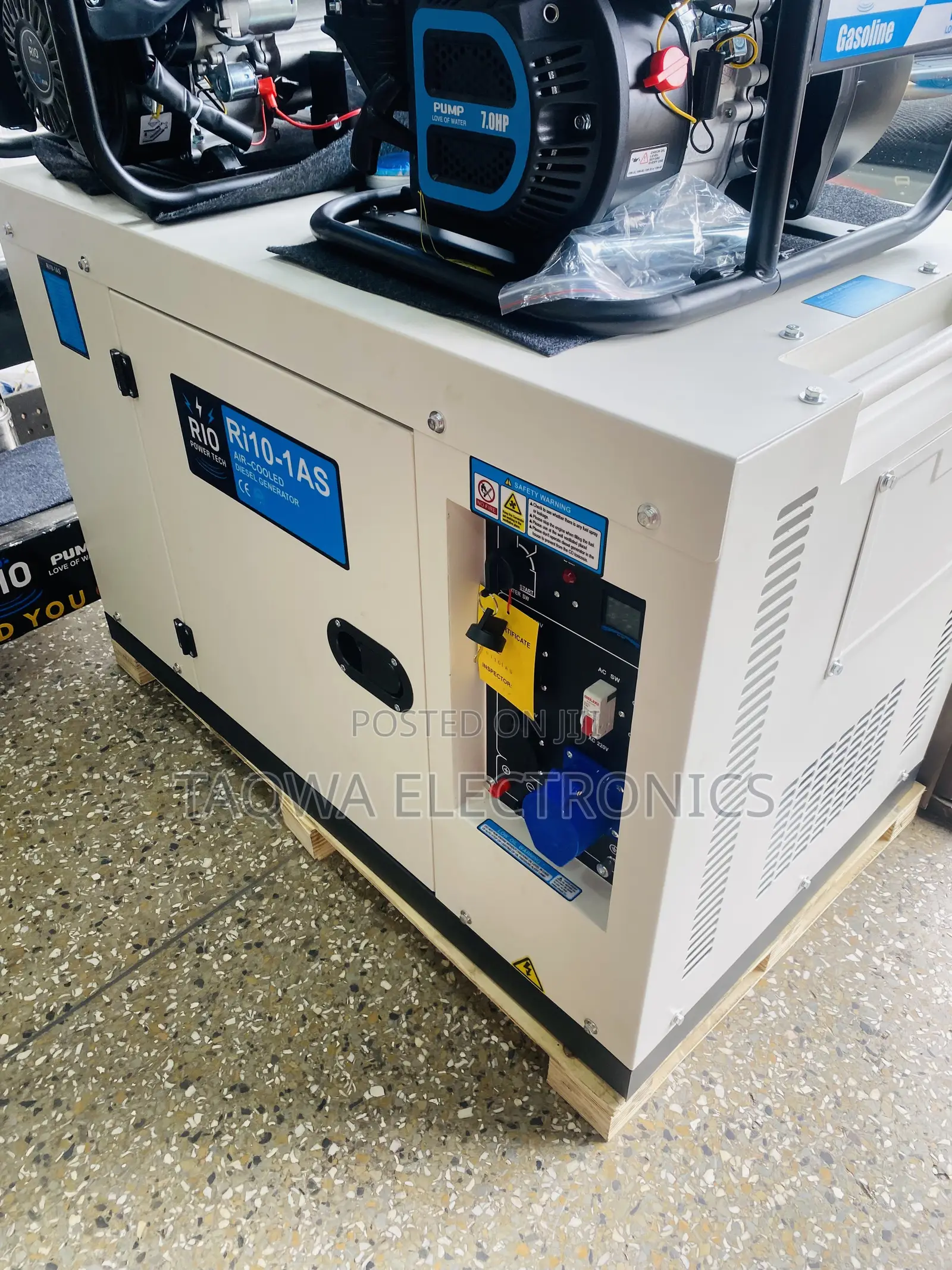 Full Energy Rio 10kVA Silent Diesel Generator