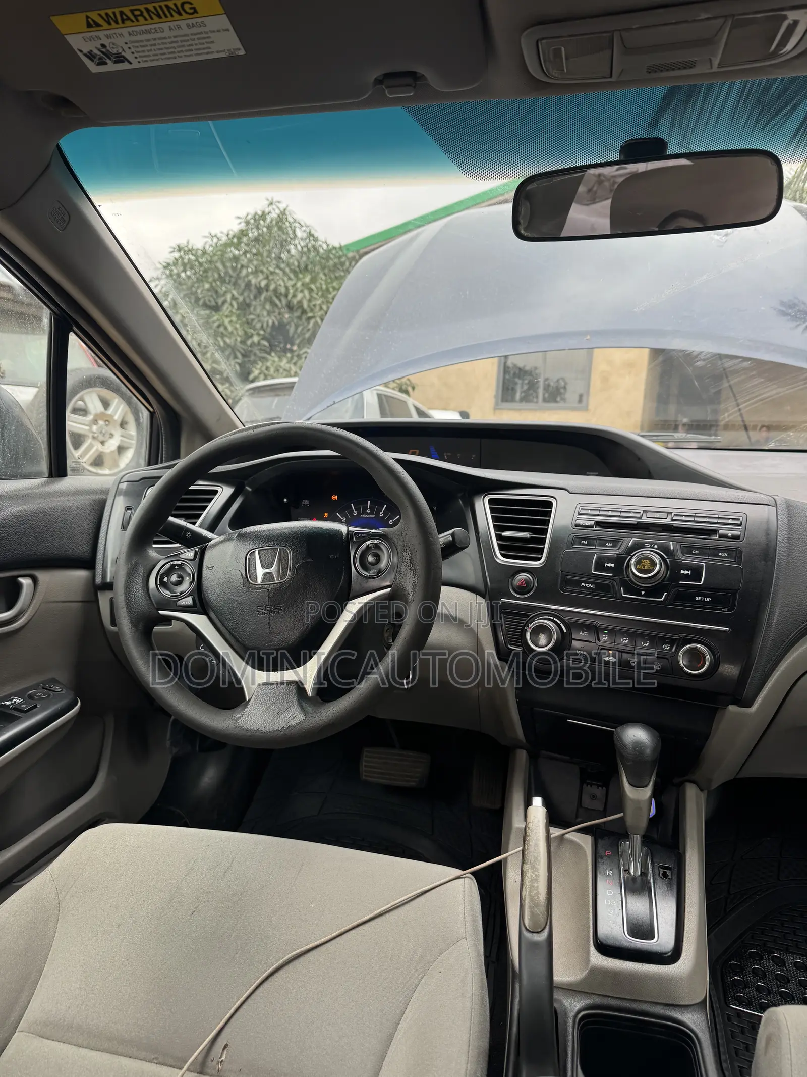 Honda Civic Sedan EX 2013 Blue