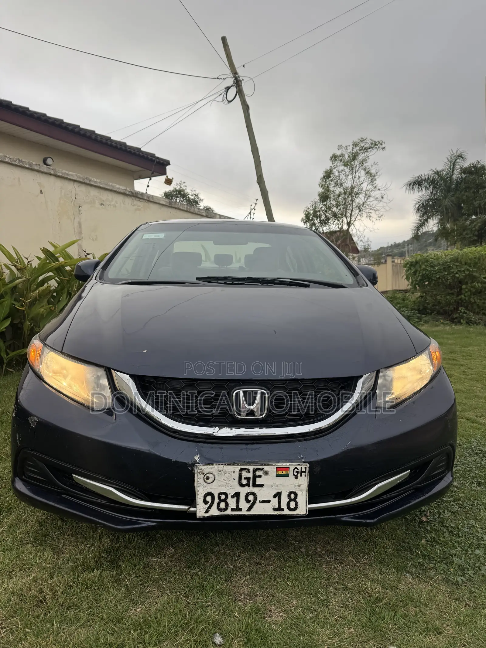Honda Civic Sedan EX 2013 Blue