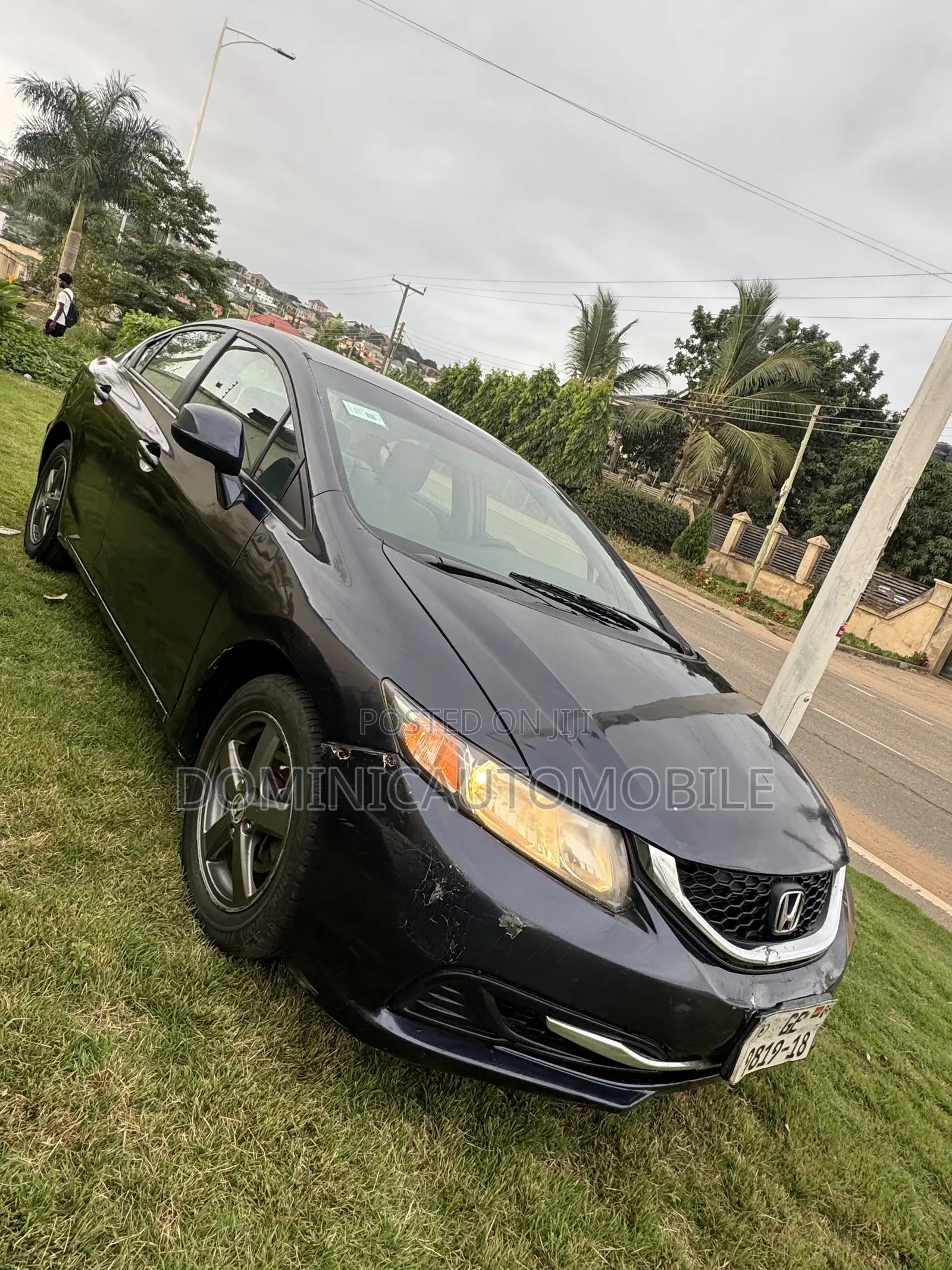 Honda Civic Sedan EX 2013 Blue