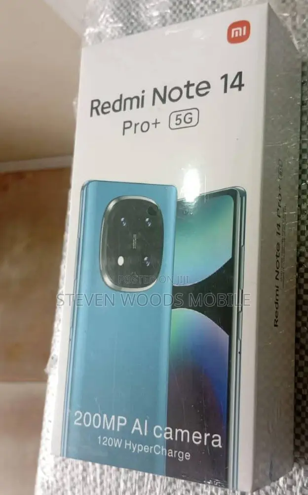 New Xiaomi Redmi Note 14 Pro 512 GB Black