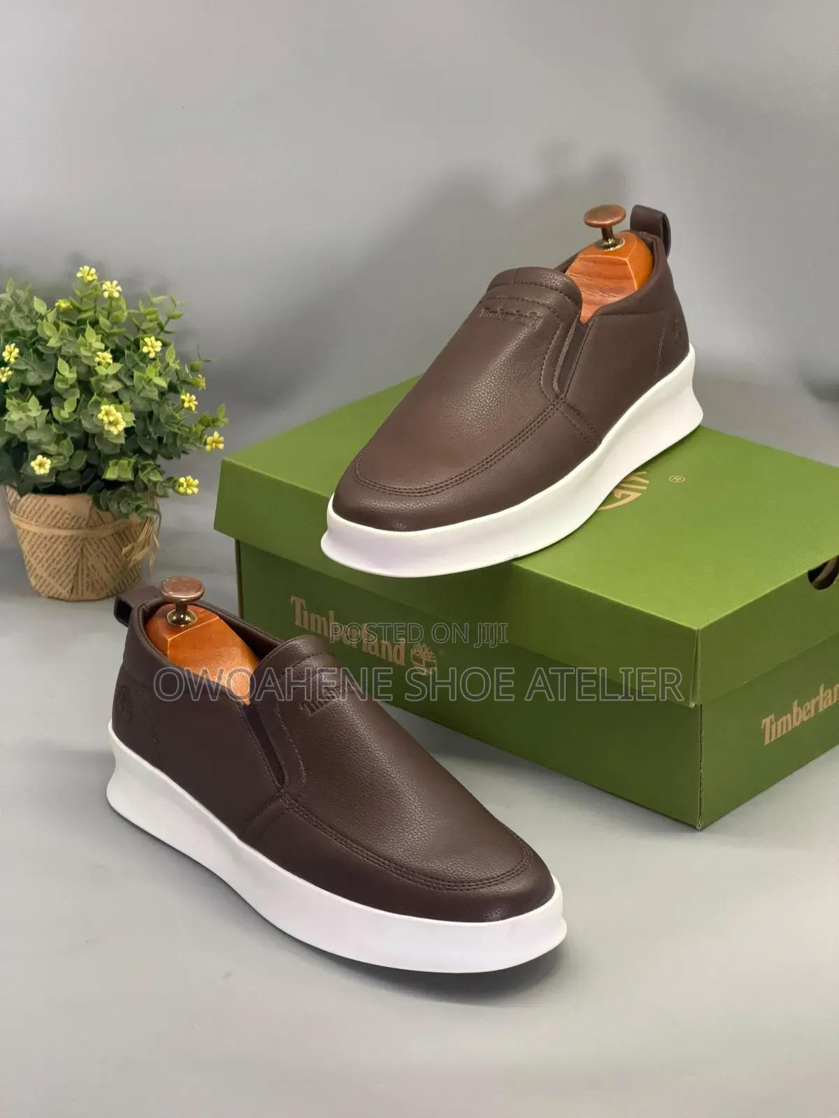 Timberland Men's Leather Slip-on Sneaker