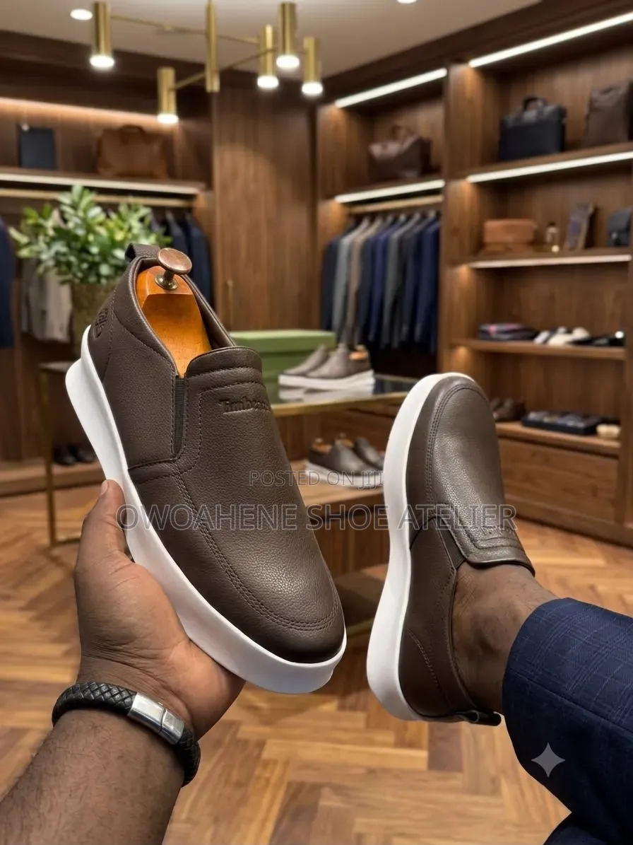 Timberland Men's Leather Slip-on Sneaker