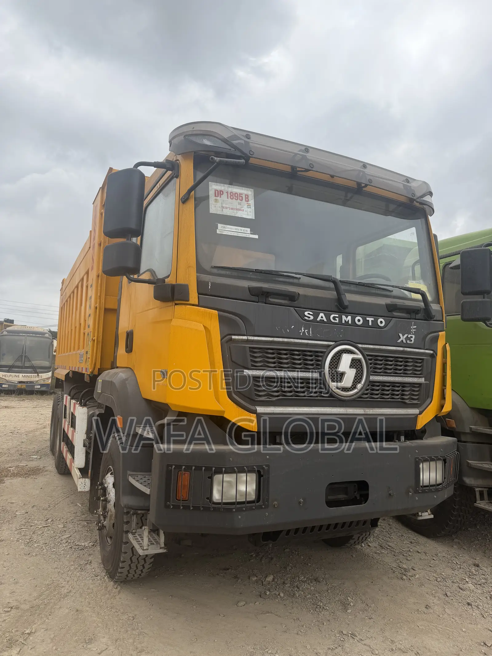 Brand New Sagmoto Tipper Truck 2026 Yellow