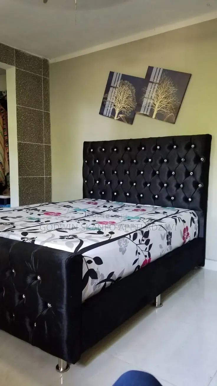 Queen Size Bed Frame and Mattress Available