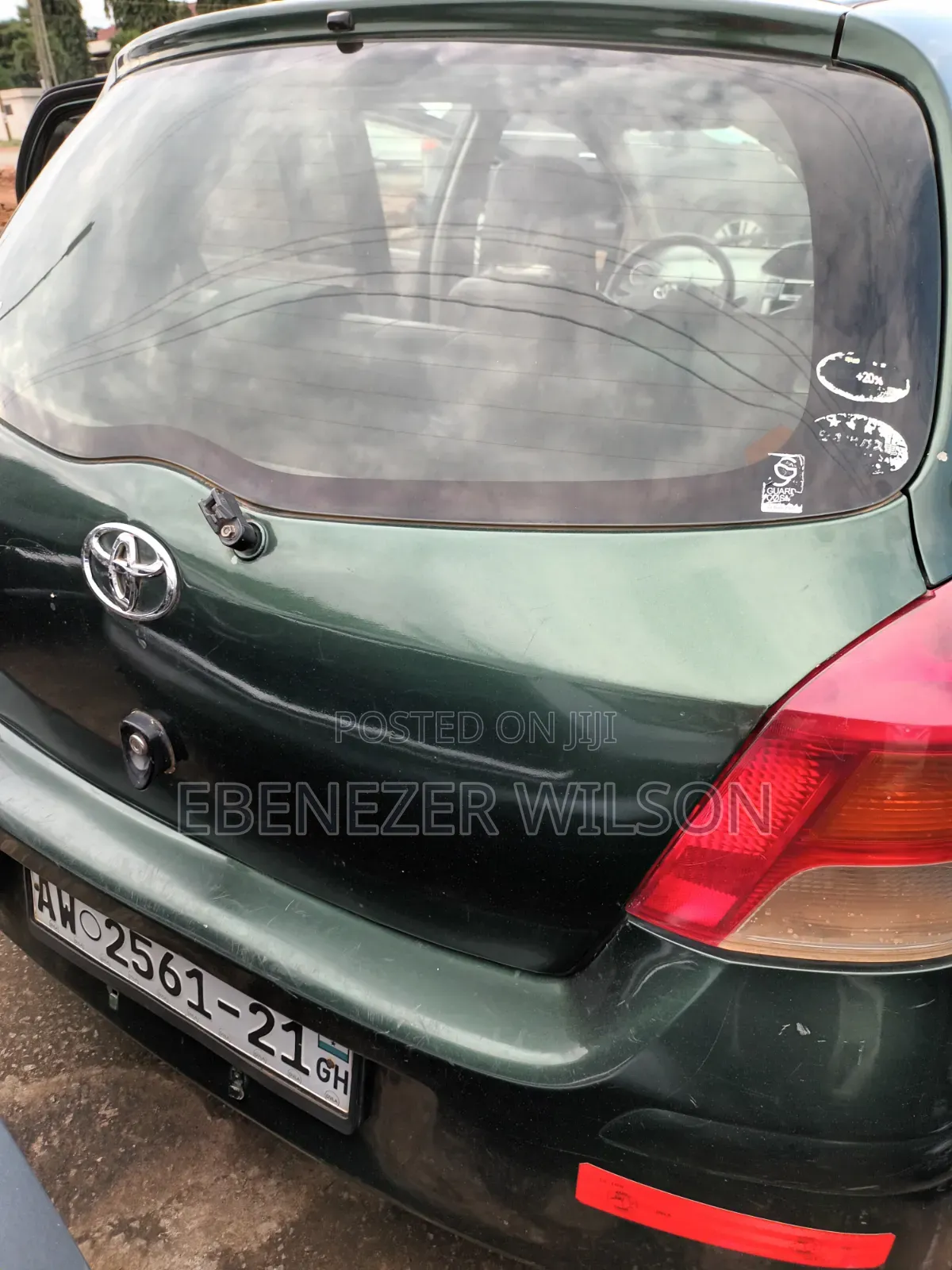 Toyota Vitz 2012 Green