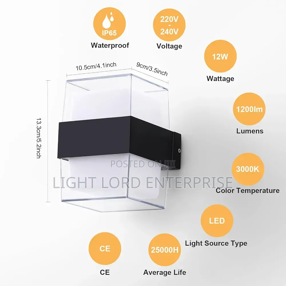 Built to Shine Easy Installation Wall Lights