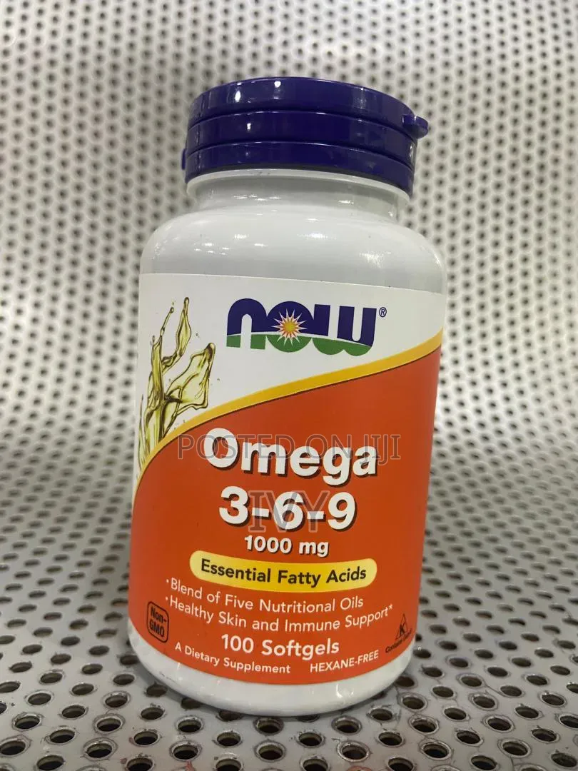 Now Omega 3-6-9 1000mg