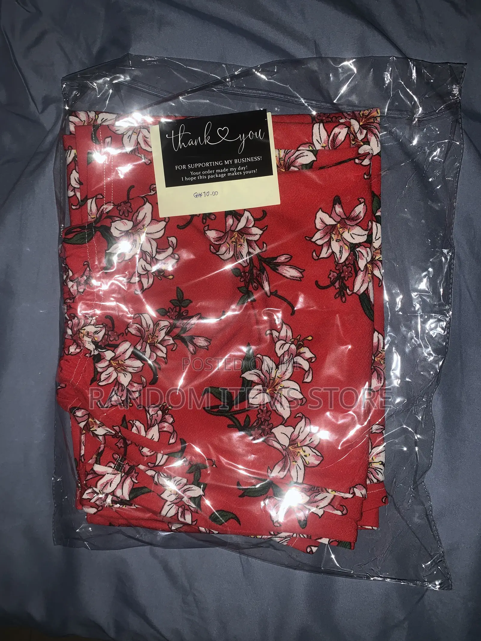 Two-Piece Flowery Wear