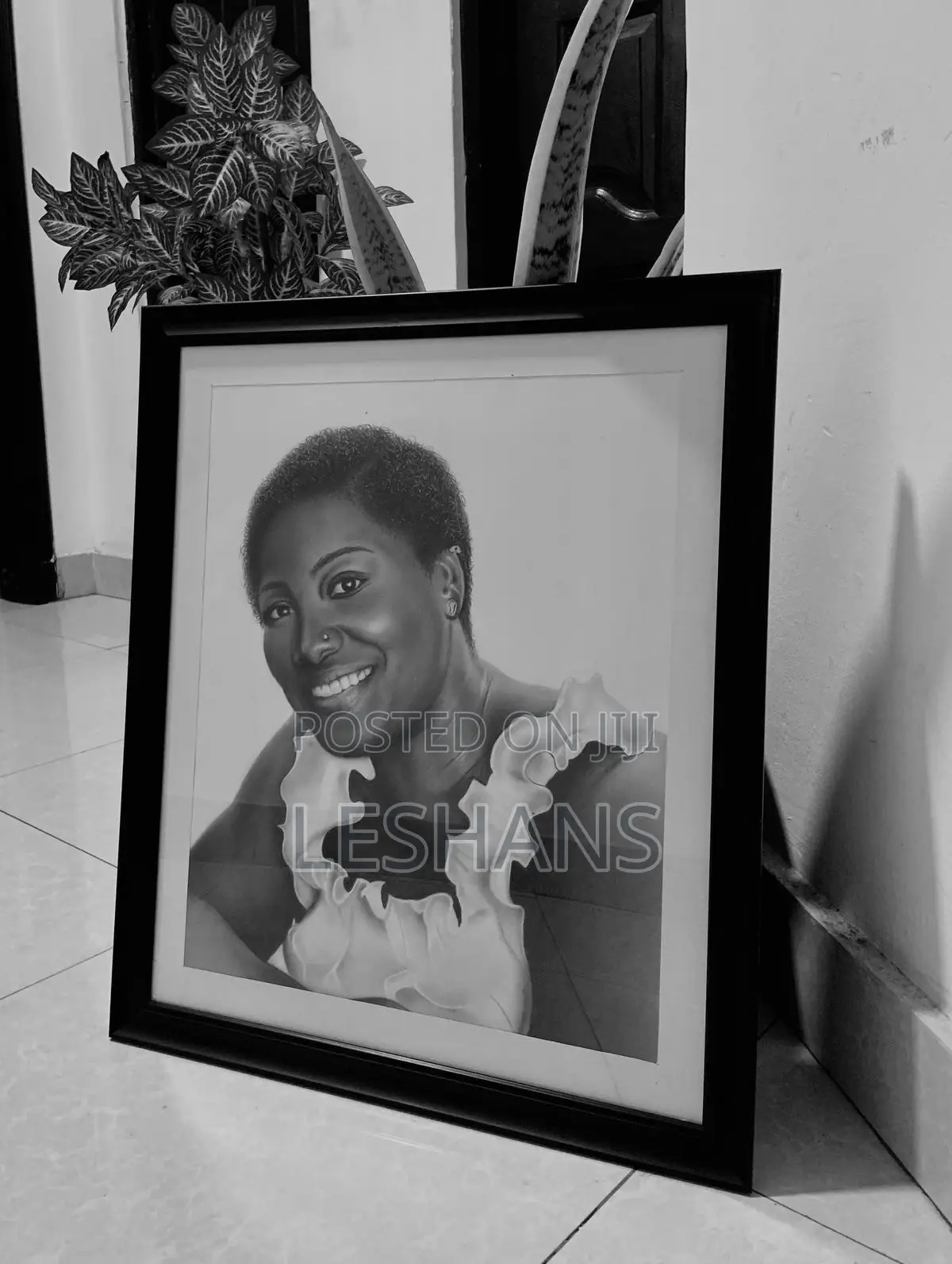 Charcoal and Pencil