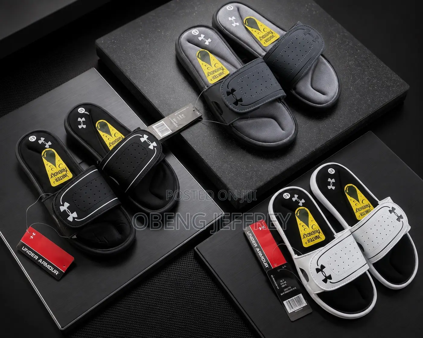 Original Under Armour Athletic Slides in Colours
