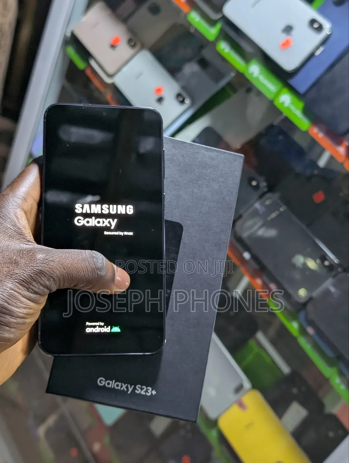 New Samsung Galaxy S23 Plus 256 GB Black