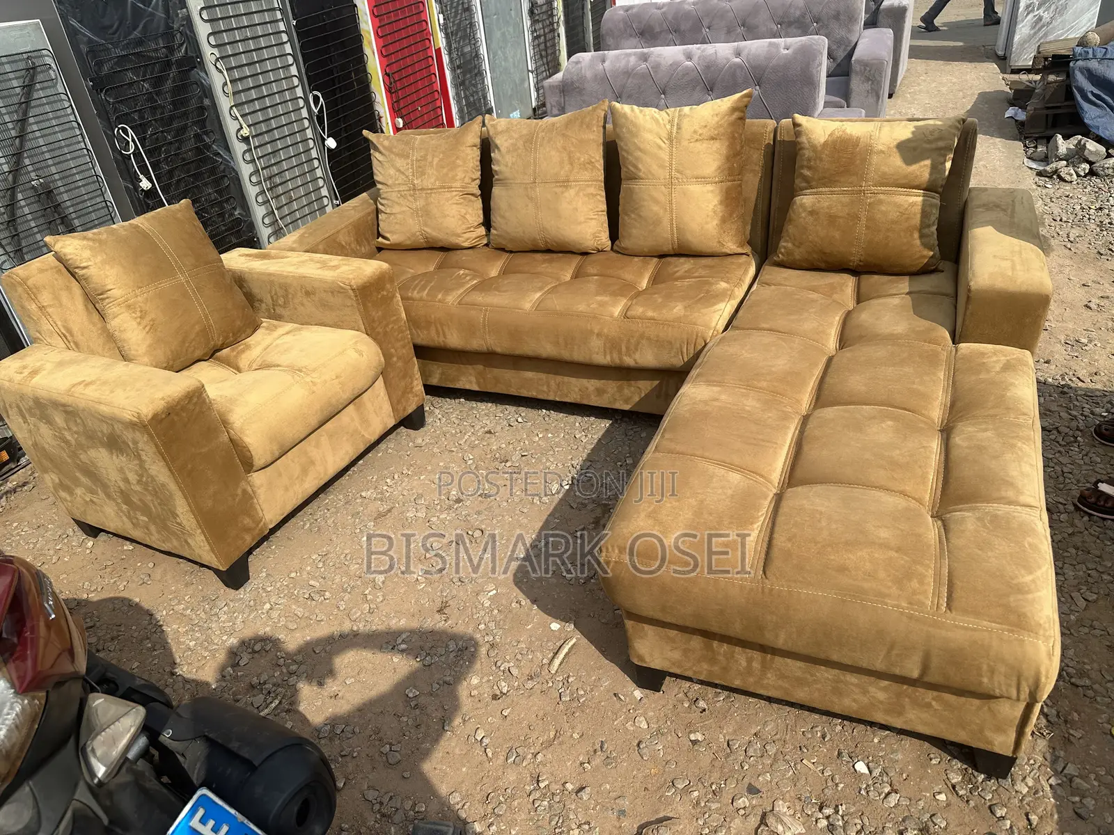 Beautiful 6 Seater L Shape