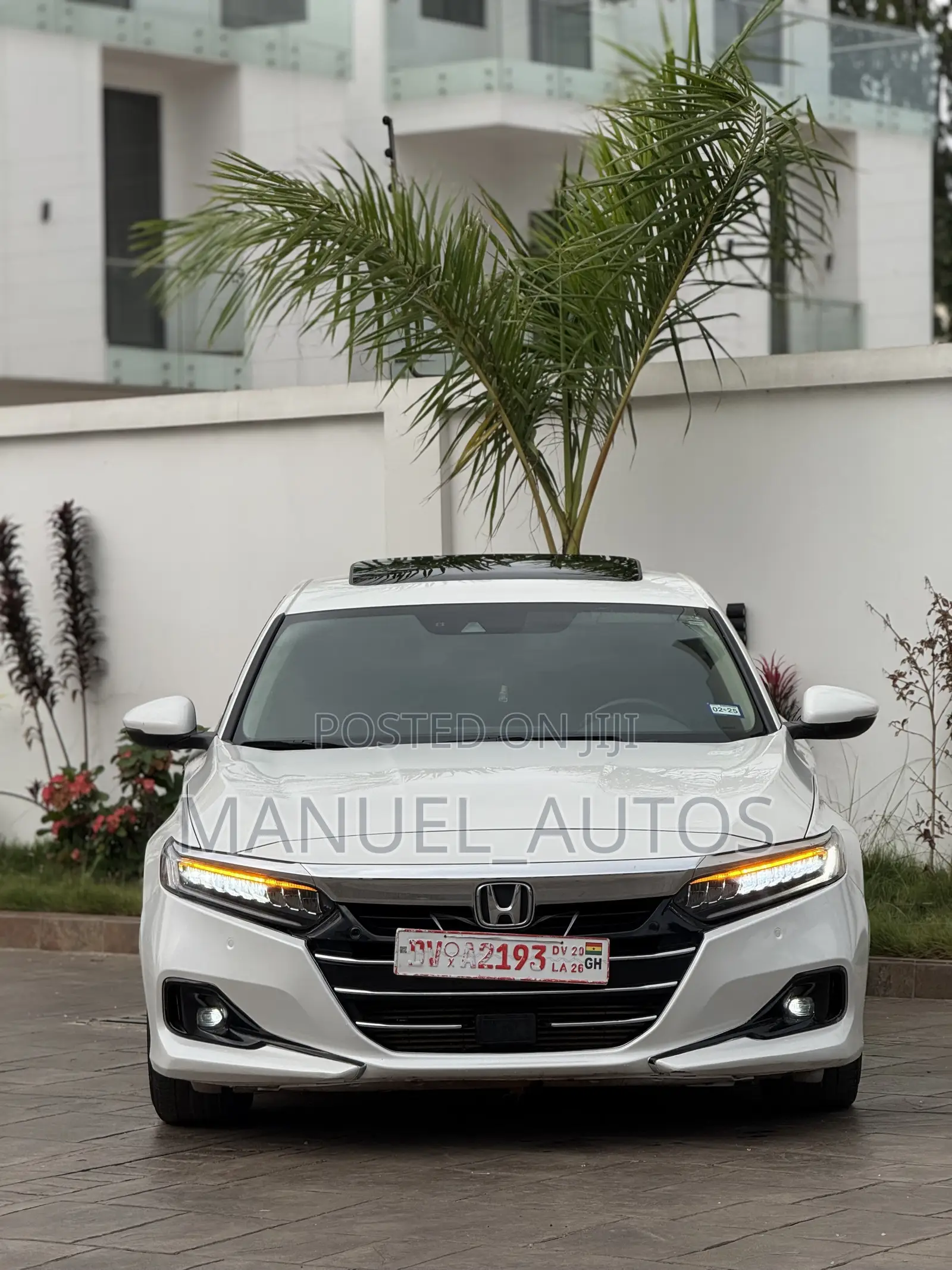 Honda Accord Touring 2.0T 2021 White